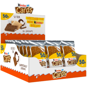 Ferrero Kinder Cards Chocolate 25.6g - Global Imports & Exports - Wholesale European Food Distributors