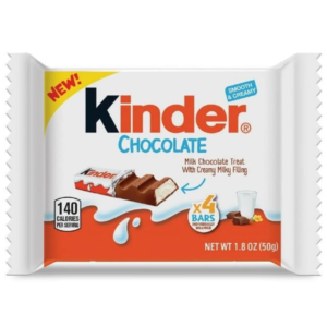 Ferrero Kinder Chocolate Bar 50g - Global Imports & Exports - Wholesale European Food Distributors