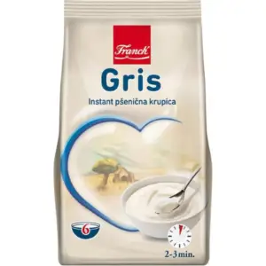 Franck Gris Cream of Wheat Bag 400g - Global Imports & Exports - Wholesale European Food Distributors