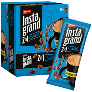 Grand Instant Coffee 2 in 1 16g (8x20) - Global Imports & Exports - Wholesale European Food Distributors