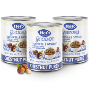 Hero Chestnut Puree Can 900g - Global Imports & Exports - Wholesale European Food Distributors