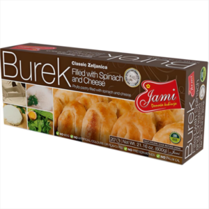 Jami Classic Burek Spinach & Cheese 600g - Global Imports & Exports - Wholesale European Food Distributors