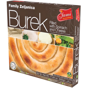 Jami Family Burek Spinach & Cheese 500g - Global Imports & Exports - Wholesale European Food Distributors