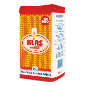 Klas T-500 Wheat Flour 2000g (8) - Global Imports & Exports Wholesale