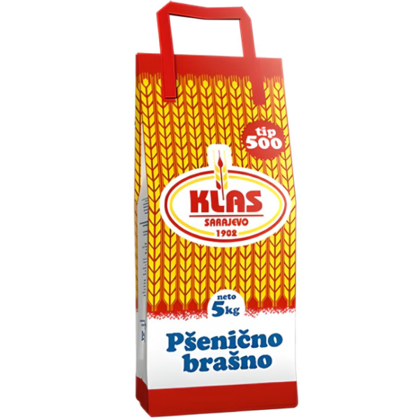 Klas T-500 Wheat Flour Psenicno Brasno 5kg - Global Imports & Exports - Wholesale European Food Distributors