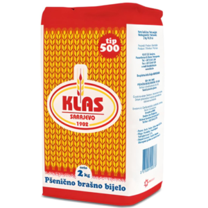 Klas Wheat Flour Psenicno Brasno 2kg - Global Imports & Exports - Wholesale European Food Distributors