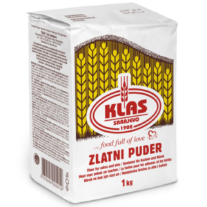 Klas Zlatni Puder Flour 1kg - Global Imports & Exports - Wholesale European Food Distributors