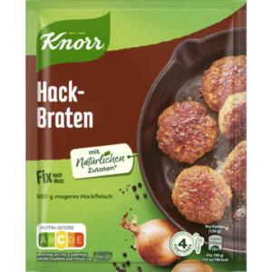 Knorr Fix Hackbraten Hamburger Seasoning 70g - Global Imports & Exports - Wholesale European Food Distributors