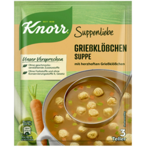 Knorr Soup Griebklobchen Semolina Dumpling 84g - Global Imports & Exports - Wholesale European Food Distributors