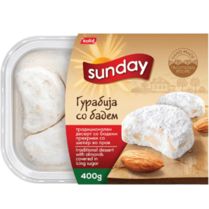 Kolid Sunday Gurabija w Alalmond 400g - Global Imports & Exports - Wholesale European Food Distributors