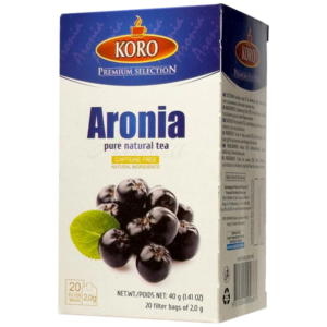 Koro Aronia Organic Tea 40g - Global Imports & Exports - Wholesale European Food Distributors