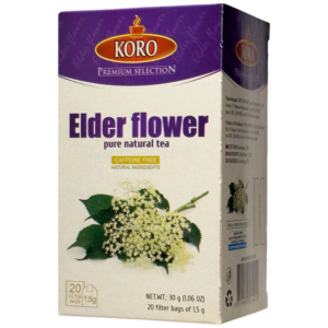 Koro Elderflower Organic Tea 30g - Global Imports & Exports - Wholesale European Food Distributors