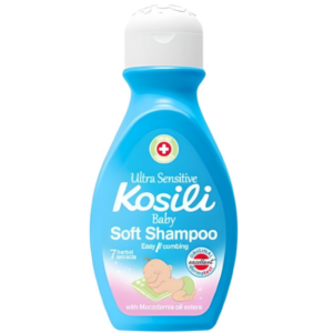 Kosili Baby Soft Shampoo Pump (Blue) 400ml - Global Imports & Exports - Wholesale European Food Distributors