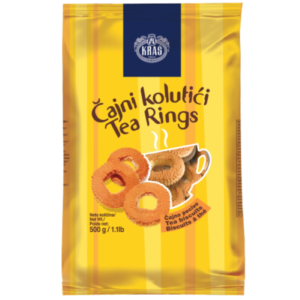 Kras Cajni Kolut Tea Rings Plain 500g - Global Imports & Exports - Wholesale European Food Distributors