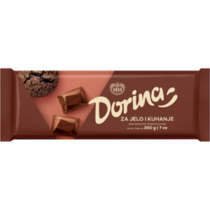 Kras Dorina Baking Chocolate 200g - Global Imports & Exports - Wholesale European Food Distributors