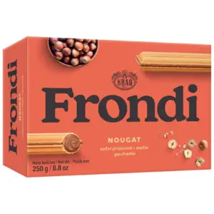 Kras Frondi Maxi Wafer Nougat 250g - Global Imports & Exports - Wholesale European Food Distributors