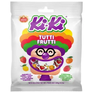 Kras Kiki Tutti Frutti Candy 400g - Global Imports & Exports - Wholesale European Food Distributors