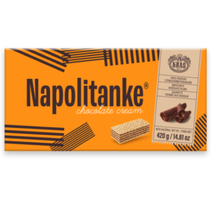 Kras Napolitanke Chocolate Cream Wafer 420g - Global Imports & Exports - Wholesale European Food Distributors