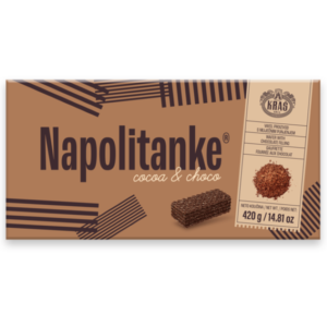 Kras Napolitanke Cocoa & Choco Wafer 420g - Global Imports & Exports - Wholesale European Food Distributors