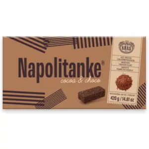 Kras Napolitanke Cocoa & Choco Wafer 420g - Global Imports & Exports - Wholesale European Food Distributors