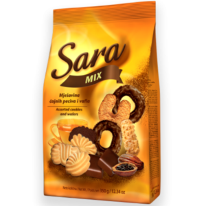 Kras Sara Mix Cookie Biscuits Bag 350g - Global Imports & Exports - Wholesale European Food Distributors