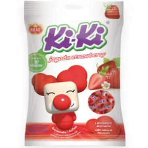 Kras Kiki Strawberry Jagoda Candy 275g - Global Imports & Exports - Wholesale European Food Distributors