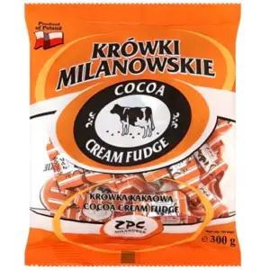Krowkie Milanowskie Krowka Cream Fudge Cocoa 300g - Global Imports & Exports - Wholesale European Food Distributors