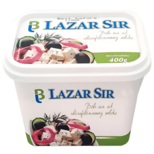 Lazar Blace Feta Cheese Sir 400g - Global Imports & Exports - Wholesale European Food Distributors