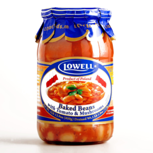 Lowell Baked Beans w Tomato & Mushrooms 850g (12) - Global Imports & Exports Wholesale