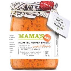 Mama's Roasted Pepper Spread Ajvar Hot 530g - Global Imports & Exports - Wholesale European Food Distributors