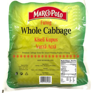 Marco Polo Sour Cabbage Heads Futog 33lb - Global Imports & Exports - Wholesale European Food Distributors