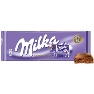 Milka Alpine Milk Chocolate 250g - Global Imports & Exports - Wholesale European Food Distributors