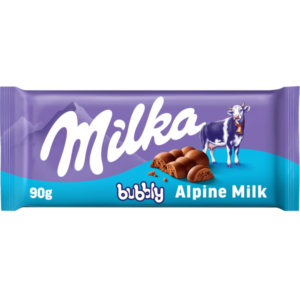 Milka Bubbly Milk Chocolate 90g - Global Imports & Exports - Wholesale European Food Distributors