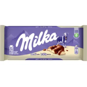 Milka Bubbly White Chocolate 95g - Global Imports & Exports - Wholesale European Food Distributors