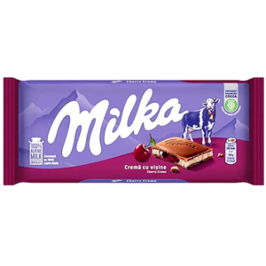 Milka Cherry Cream Chocolate 100g - Global Imports & Exports - Wholesale European Food Distributors