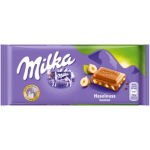 Milka Hasselnuss Hazelnut Chocolate 100g - Global Imports & Exports - Wholesale European Food Distributors