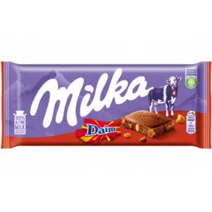 Milka Milk & Daim Chocolate 100g - Global Imports & Exports - Wholesale European Food Distributors