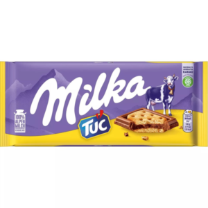 Milka Milk & Tuc Chocolate 100g - Global Imports & Exports - Wholesale European Food Distributors