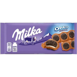 Milka Oreo Sandwich Chocolate 92g - Global Imports & Exports - Wholesale European Food Distributors