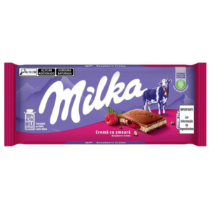 Milka Raspberry Chocolate 100g - Global Imports & Exports - Wholesale European Food Distributors