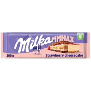 Milka Strawberry Cheesecake MMMAX Chocolate 300g - Global Imports & Exports - Wholesale European Food Distributors