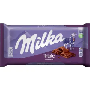 Milka Triple Chocolate Cocoa 90g - Global Imports & Exports - Wholesale European Food Distributors