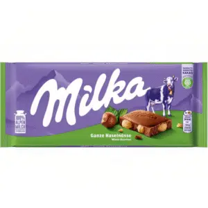 Milka Whole Nuts Chocolate 95g - Global Imports & Exports - Wholesale European Food Distributors