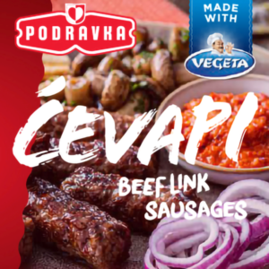 Podravka Cevapi Beef Link Sausages 12 x 1.6Lbs (726g) - Global Imports & Exports Wholesale