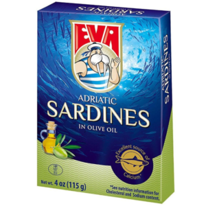 Podravka Eva Sardine Olive Oil 115g - Global Imports & Exports - Wholesale European Food Distributors