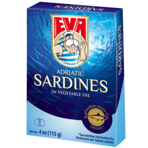 Podravka Eva Sardine Vegetable Oil 115g - Global Imports & Exports - Wholesale European Food Distributors