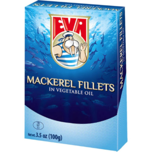 Podravka Eva Skusa Mackerel Vegetable Oil 115g - Global Imports & Exports - Wholesale European Food Distributors