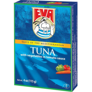 Podravka Eva Tuna in Tomato Sauce 115g - Global Imports & Exports - Wholesale European Food Distributors