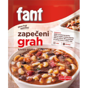 Podravka Fant Baked Beans Zapeceni Grah 60g - Global Imports & Exports - Wholesale European Food Distributors