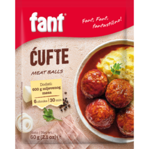 Podravka Fant Meat Balls Cufte Seasoning 60g - Global Imports & Exports - Wholesale European Food Distributors